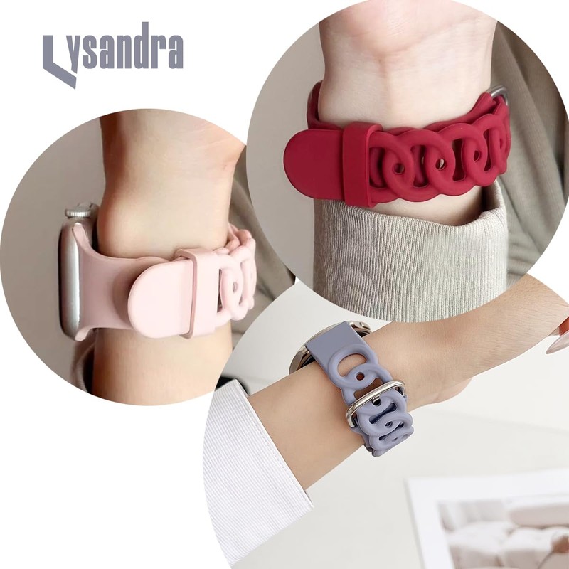 LYSANDRA for Spade & Co Health Smartwatch 4 Bands, 22mm