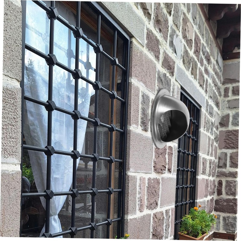 ORFOFE Exterior Vent Covers for House Metal Exhaust Vent Cap
