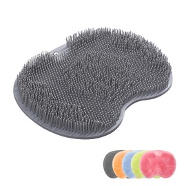 TRkin Foot Wash Mat, Foot Brush, Foot Brush, Mat, Foot Care Brush, Body Brush, Back Foot Care, Foot Odor, Eliminates Foot Odor, Exfoliate Care, Suction Cup Included, Anti-Slip, Children, Deodorizing