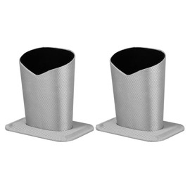 Healifty 2pcs Anti-Scratch Eyeglass Holder Stands Glasses Upright Case with Soft Cloth Lining Protective Eyeglass Stand Case for Desk Nightstand End Table