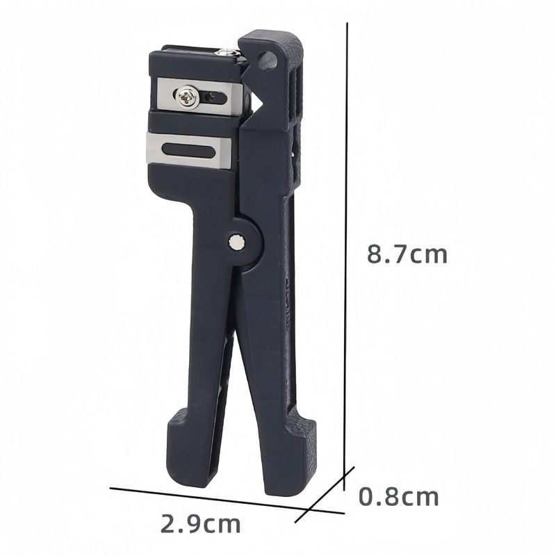 TXWTXPJ-2Pack Fiber Optic Cutter Tool Coaxial Cable Stripper Fiber Optical