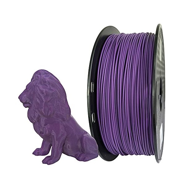 CC3D PLA MAX Purple PLA+ 1.75mm 3D Printing Filament 1KG