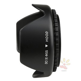 PLR Optics 55MM Lens Hood for The Sony DSC-HX300 Digital Camera