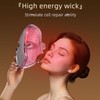 Máscara Facial LED, Máscara de Luz para el Cuidado de