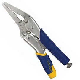 IRWIN VISE-GRIP Locking Pliers, Fast Release, Long Nose with Wire Cutter, 9-Inch (IRHT82582)
