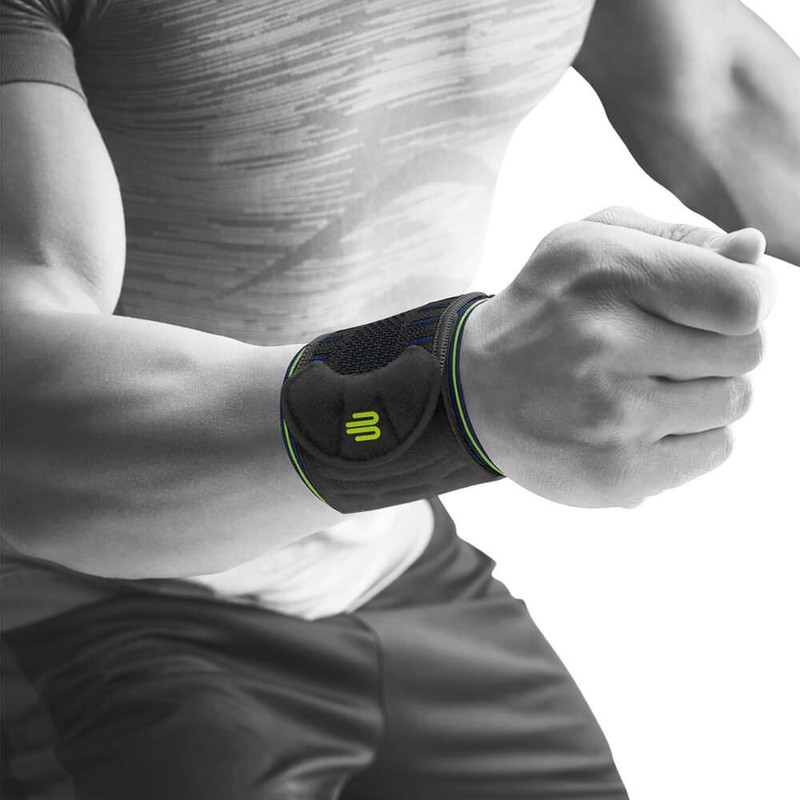 Bauerfeind(バウアーファインド）SPORTS WRIST STRAP 筋トレ・スポーツに 手首用サポーター 【スポーツシリーズ 左右兼用１枚 S/M ～L/XL リベラ、ブラック、ピンク全３カラー