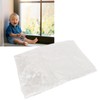 Window Insulation Kit PE Thickened Windproof Reusable Foldable Transparent Tear