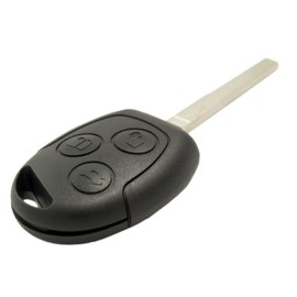 Keyless2Go New Uncut Keyless Remote Head Key Fob Replacement for Ford Fiesta That Use KR55WK47899