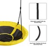 Costzon 40'' Saucer Tree Swing, Round Flying Nest Tree Swing