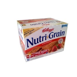 Nutri-Grain Strawberry Cereal Bars - 32 count - 1.3oz per bar