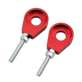 15 mm Chain Tensioner Adjuster Pack of 2 Chain Tensioner Replacement for CRF XR 50 70 Pit Bike Dirt Bike Mini Bike ATV Offroad Motorcycle Red