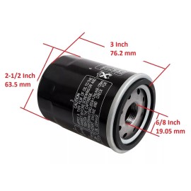 H&H bros 4 Pcs For Polaris RZR XP Pro Turbo / RZR XP 4 Pro Turbo Oil Filter 2020 - 2023