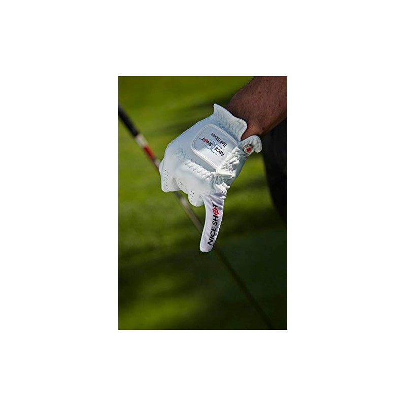 Nice Shot You are Nothing Pinkie Cabretta Leather Golf Glove