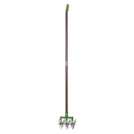 AMES 2917000 Steel Tine Garden Cultivator with Aluminum Handle, 58-Inch