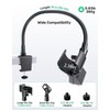 19-inch Universal Gooseneck Desktop Mic Stand【Heavy Duty】with Enhanced Desk Clamp