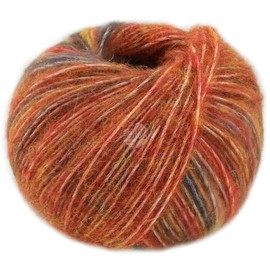 LANA GROSSA Picasso Soffilo with 36% Baby Alpaca, 36% Virgin Wool (Merino Extrafine), 28% Polyamide and Interesting Colour Effect, 50 g Wool for Knitting and Crocheting, 210 m Yarn