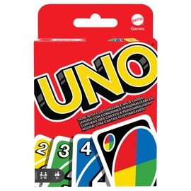 Juego de Cartas Mattel UNO Original con Comodines Personalizables, para Niños de 7 Años en Adelante                                                   