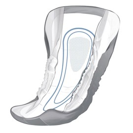 NorthShore DoubleStop Male Incontinence Protector, Large, 104 Count