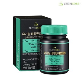 Nutricore [뉴트리코어] 유기농 비타민D 1000IU x 1박스 비타민D K 셀렌 [NutriCore] Organic Vitamin D 1000IU x 1 Box Vitamin D K Selenium