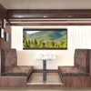 ANARACHON Leather Look RV Camper Dinette Cushion Covers, Washable RV