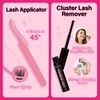 Lash Extension Kit Lash Clusters Kit with 168 Pcs Individual