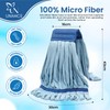 2 Pack - Replacement Heavy Duty Microfiber Mop Head |