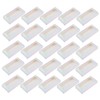 Baluue 50pcs Eyelash Cases Eyelash Organizer Storage Boxes for Travel