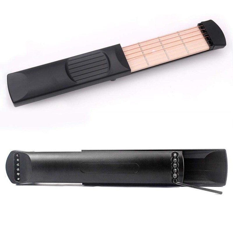 Guitar Practice, Pocket Guitar, 6 Fret, Beginner, Convenient, Anti-Interference, Finger