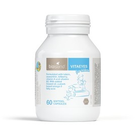 Bioisland Bio Island Vitaeyes For Children 60 Softgel Capsules