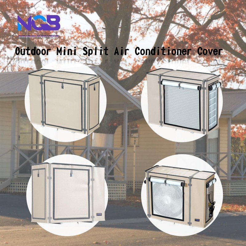NGB Mini Split Cover for Air Conditioner Outdoor Unit,38.2 "L
