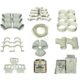 Central Vac Cleaner 3-Inlet Installation Kit