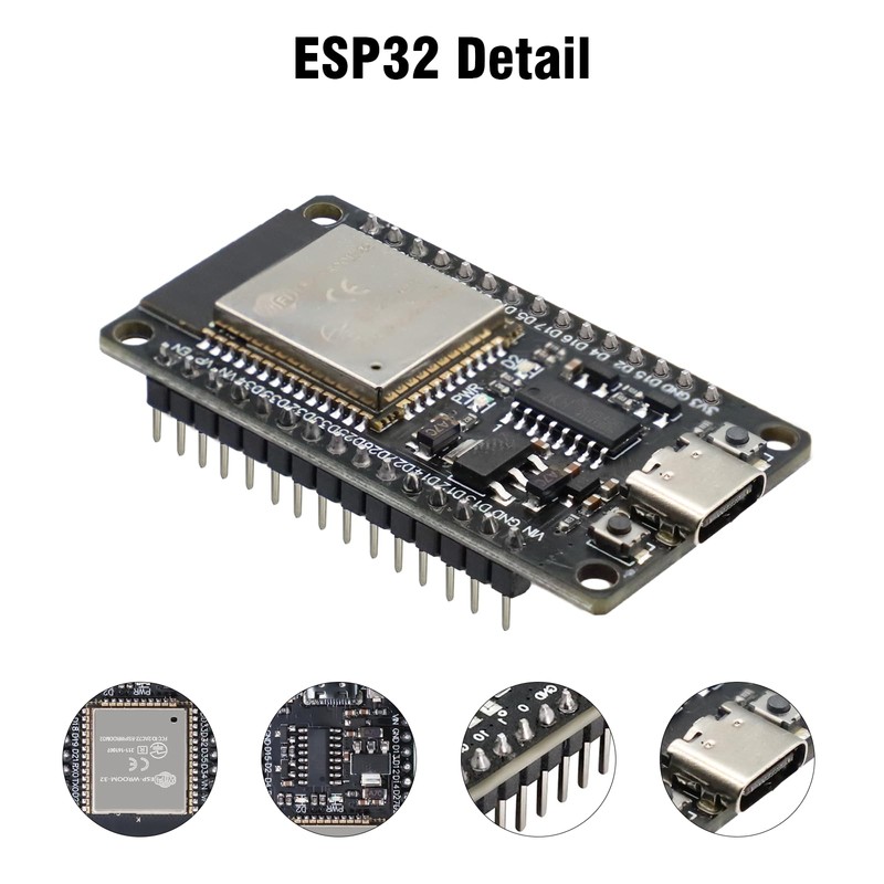 ESP32 ESP32 Mini Development Committee RUIZHI 2 Pieces ESP-32S ESP32-WROOM-32D