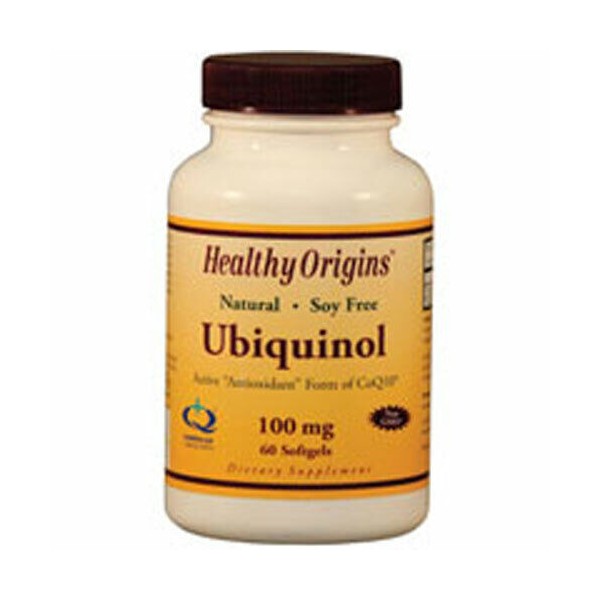 Ubiquinol 60 Softgels 100 MG by Healthy Origins