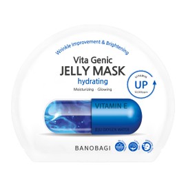 BANOBAGI VITA GENIC JELLY MASK HYDRATING 10枚/箱 30ml バノバギ ビタ ジェニック ゼリーマスク リラクシングフェイスマスク スキンケア 低刺激 高保湿 栄養 乾燥 リラックス しっとり もっちり うるおい 低刺激 シートマスク 弾力 パック マスク 韓国コスメ