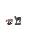 Christmas Nativity Figurine - J.L. Mayo - Pig and Goat