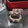 Rotating Openwork Ring, Engagement Ring, Simple Design, Suitable for Everyone,