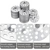 AccEncyc 1 Inch Plaster Washers 200 Pcs Plaster Buttons Metal