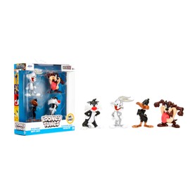 Jada Toys Looney Tunes - Juego de 4 Cifras de 2.5 Pulgadas (2.5 Pulgadas)