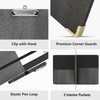 Clipboard Folio with Storage Clipboards Padfolio Notebook for Letter Size