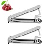 2 Cherry Pitters, Cherry Pitter Stainless Steel, Easy Care Cherry