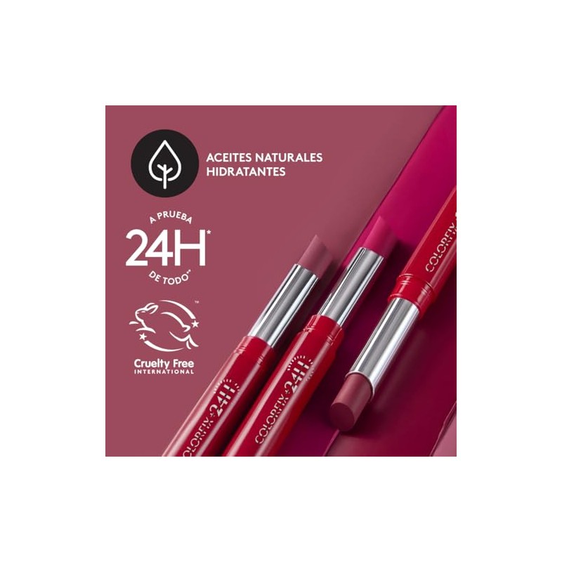 ésika - Labial Colorfix 24H de Larga Duración 2g -