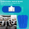 150 Pcs Blue Fabric Food Service Detectable Bandage Waterproof Woven