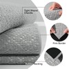 AMOAMI Chenille Bath Mat, Super Absorbent Bathroom Mats Quick Dry