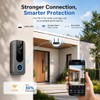Aceele Smart Doorbell Wireless, Battery-Powered Wireless Cordless Doorbell