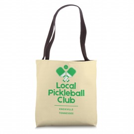 Local Pickleball Club Knoxville Tennessee Tote Bag
