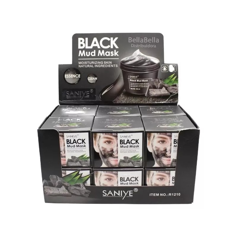 Saniye Mascarilla Y Limpiador Black Mud Mask