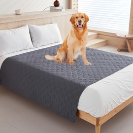 Waterproof Dog Blanket 200 x 130 cm, Washable Pet Blanket for On the Go, Waterproof Pet Sofa Cover, Dog Blanket, Sofa Protection/Bed Protection, Leak-proof Protective Blanket for Sofa, Bed, Car Seat