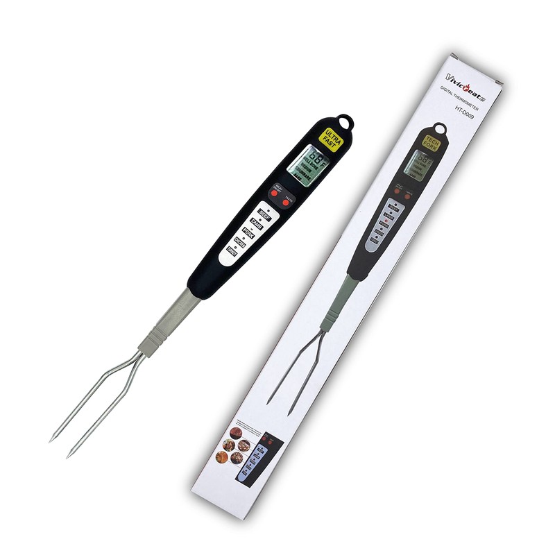 ​Vivicreate Meat Food Instant Read BBQ Garden Kitchen Outdoor Camping