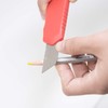 ORIENTOOLS Utility Knife Box Cutter Razor Auto-Lock 4-Pack Set, Retractable