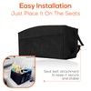 Trobo Front Seat Organiser, Multifunctional Foldable Back Seat Organisers and